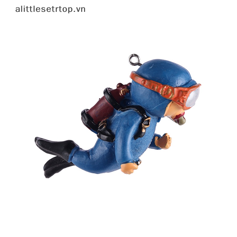 Alittlesetrtop Phụ Kiện Trang Trí Bể Cá mini
