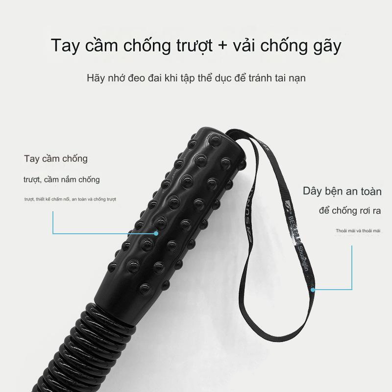 Gậy Bẻ Tập Tay Lò Xo Titan Trẻ Em Từ 5Kg-9Kg Đại Nam Sport  tặng hộp quà may mắn