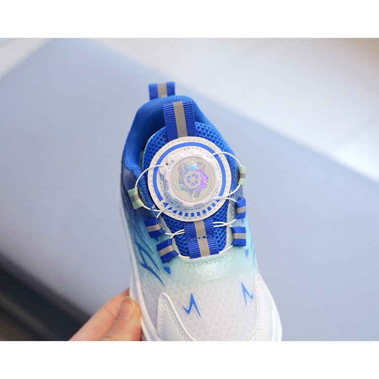 Giày Thể Thao Đế Mềm Cài Nút Xoay Được Thời Trang Xuân Thu 2023 Cho Bé