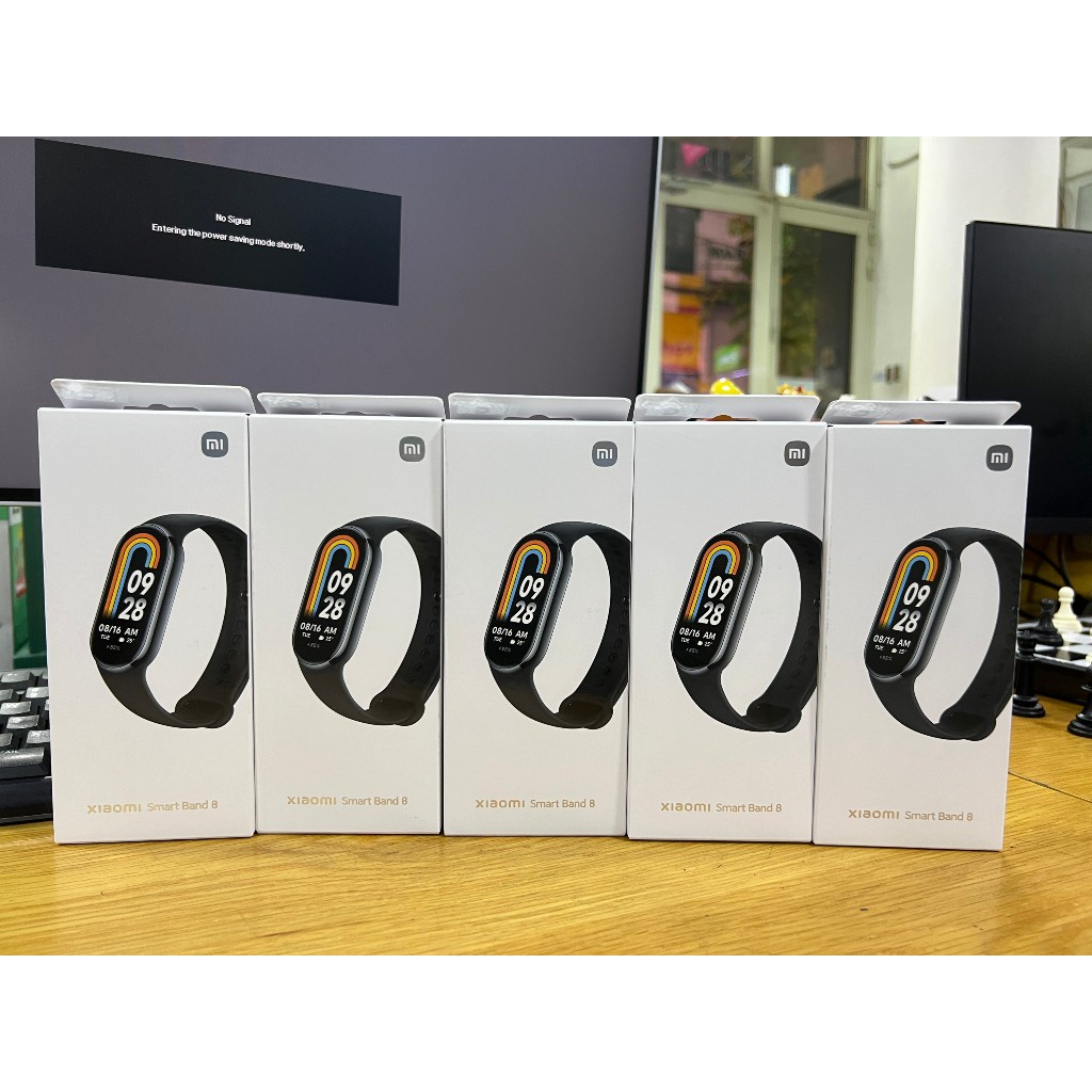 Miband 8 - Vòng đeo tay thông minh Xiaomi Smart Band 8 Bản Quốc Tế Tiếng Việt - Hàng chính hãng - Minh Tin Shop