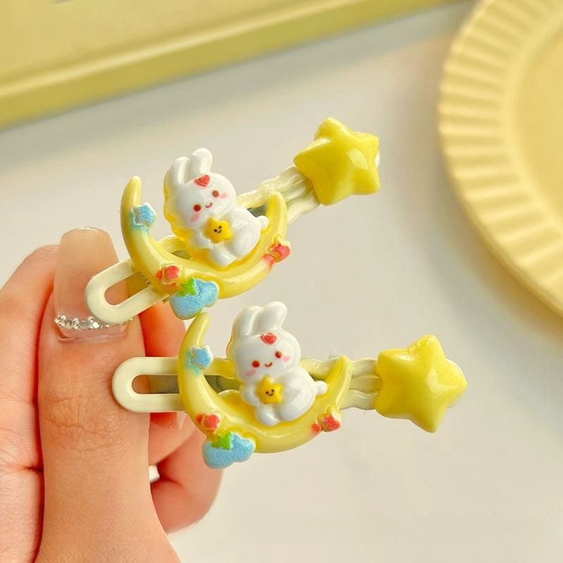 Kẹp Tóc Hình Ngôi Sao Màu Vàng Dễ Thương Cho Nữ