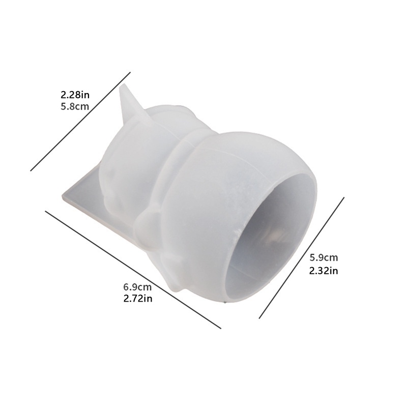 Silicone Khuôn Silicon Làm Nến Thủ Công Trang Trí Giáng Sinh