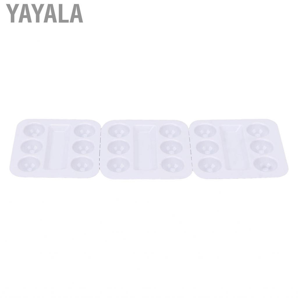 Yayala 30pcs Tattoo  Cup Tray Disposable Plastic Pigment Stand MNS