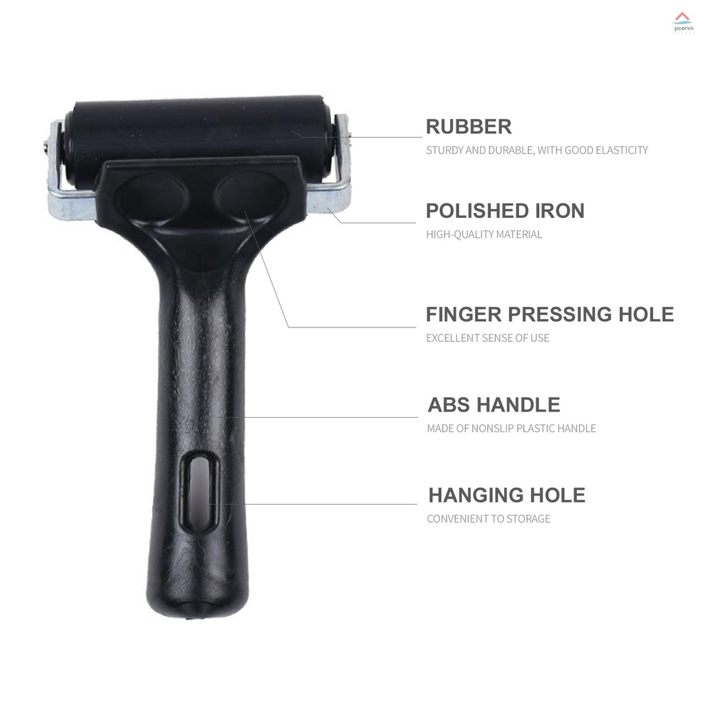 Con Lăn Cao Su Mềm 2.2inch Dùng Cho Vẽ Tranh Sơn Dầu Thủ Công