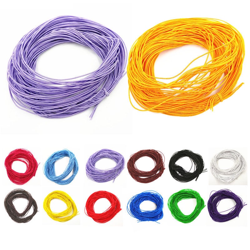 Cuộn Dây Cao Su Co Giãn 13 Màu 24m 1mm Dùng Làm Trang Sức Thời Trang