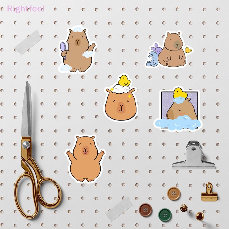 Set 50 Miếng Dán Hình Động Vật Dễ Thương Trang Trí Sổ Tay / laptop / Vali / Xe Hơi Mới