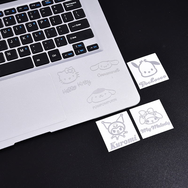 Hello kitty Miếng Dán Trang Trí Điện Thoại / Máy Tính Để Bàn Chống Thấm Nước Họa Tiết Hoạt Hình sanrio Xinh Xắn