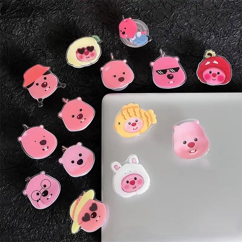 Loopy Kẹp Giấy Bằng acrylic Hoạt Hình Dễ Thương Sáng Tạo