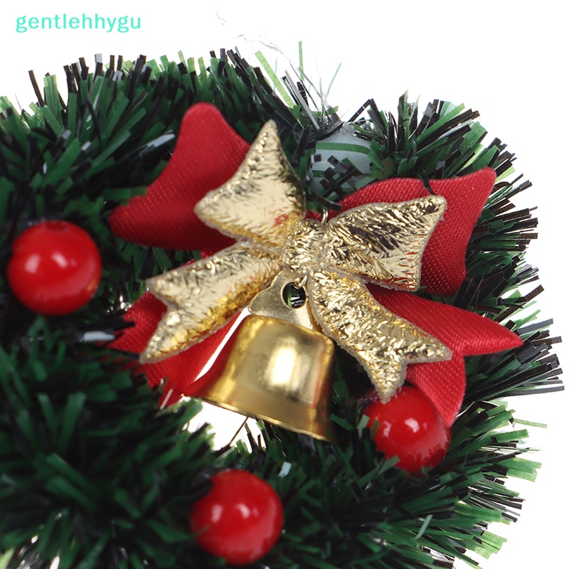 Vòng Nguyệt Quế Giáng Sinh mini Tỉ Lệ 1: 12 Trang Trí Nhà Búp Bê vn