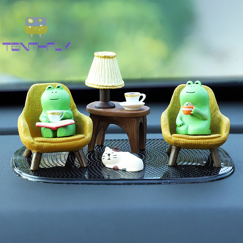 [Lều Trang Trí Nội Thất Xe Hơi / Nhà Cửa Hình Động Vật / Ếch / Mèo Dễ Thương [Mới]