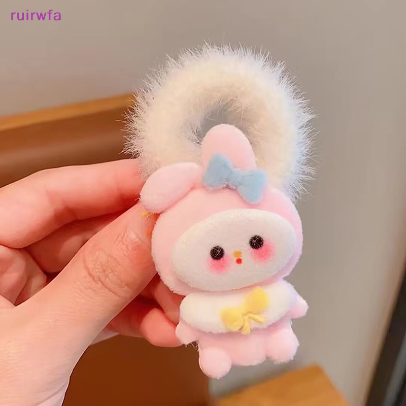 Dây Buộc Tóc Cao Su Hình hello Kitty Dễ Thương Cho Nữ