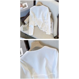 [45-120kg] Áo Thun Nữ Dài Tay plus size c12325