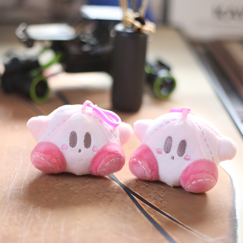 Shihui Móc Khóa Búp Bê Nhồi Bông Hình Ngôi Sao kabi Màu Hồng Dễ Thương