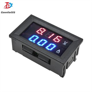 Màn hình kép volt amp meter dc vôn kế ampe kế led kỹ thuật số dc 0.0-100v đồng hồ đo dòng điện áp