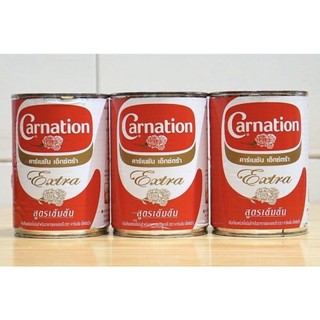 Sữa nước béo Carnation ( sữa ba bông; Sữa Béo Thái Lan )Thái Lan 385gr