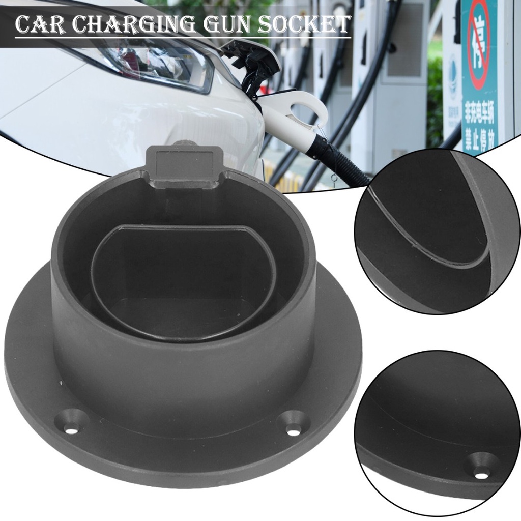 New EV Charger Nozzle Holster Type 2 Cable Holder Wall Mount Standard IEC Holder