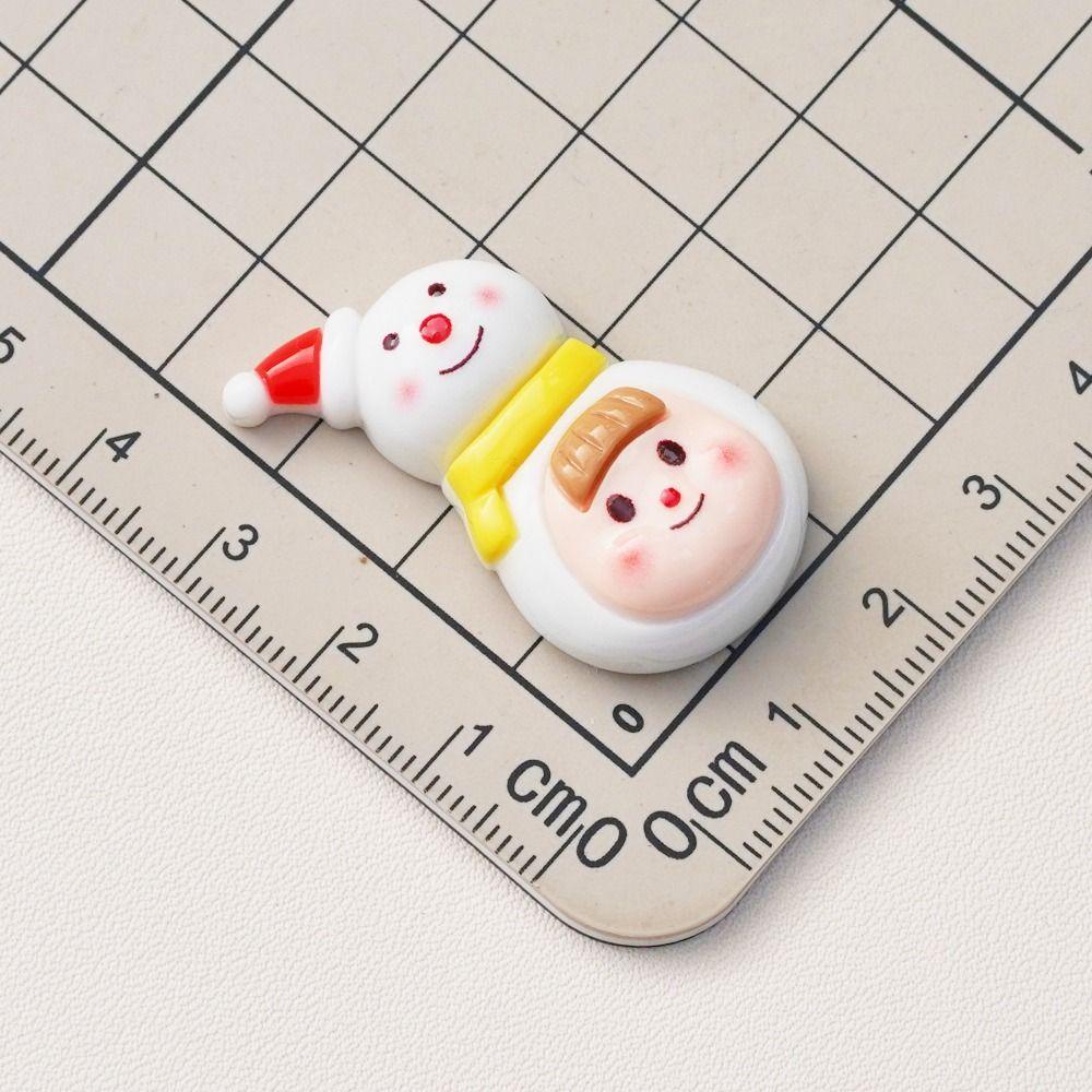 Set 5 Kẹp Tóc Nhựa Hình Ông Già Noel / Thỏ / Cây Thông / Người Tuyết Hoạt Hình Giáng Sinh