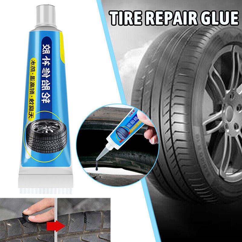 New Rubber Tire Repair Liquid 30ml Artifact Glue Cracks Adhesive Strong Bond