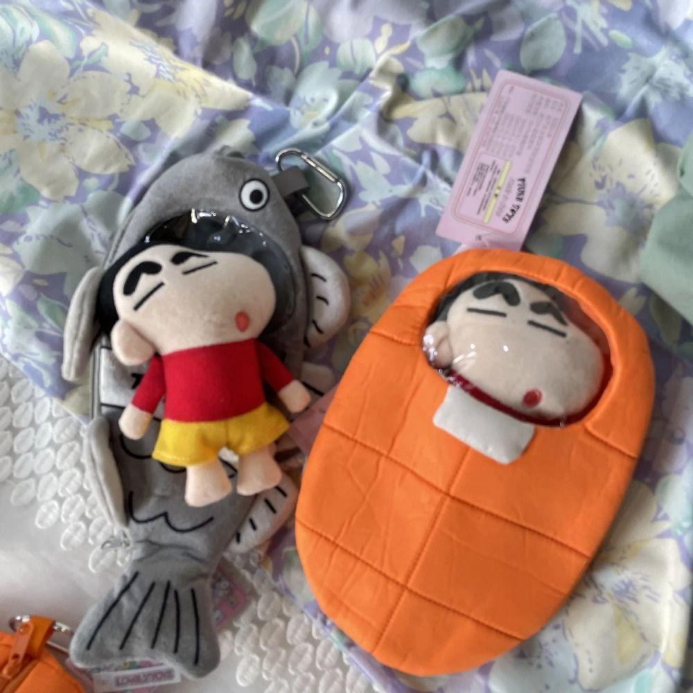 Dallas1 Móc Khóa Hình Cậu Bé Bút Chì shin-chan Bằng Bông Cỡ Lớn