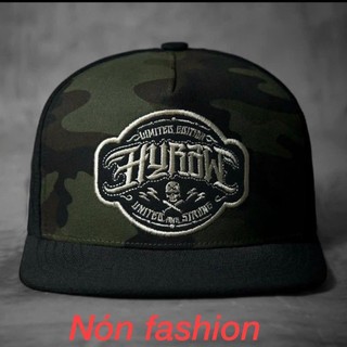 Nón hiphop lính cực chất - Mũ snapback lính phối lưới đậm chất thời trang cool ngầu