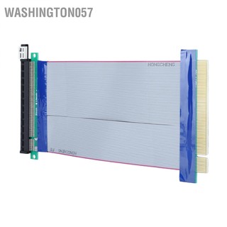 Washington057 19CM PCI-E Riser Card Extender 16X Soft Flat Extension Cable