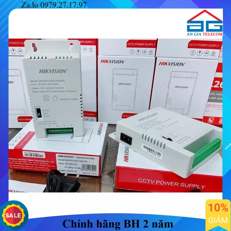 Nguồn tổng Hikvision 4/8 cổng cho camera mã DS-2FA1225-C4 | DS-2FA1205-C8