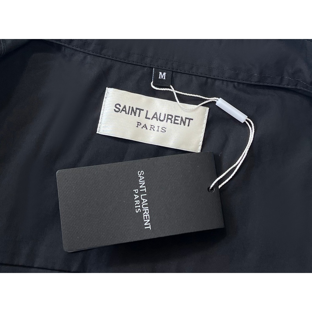 Áo Thun Thể Thao Tay Dài Thêu logo ysl 23ss Sang Trọng Thời Trang Đường Phố Cho Nam Và Nữ