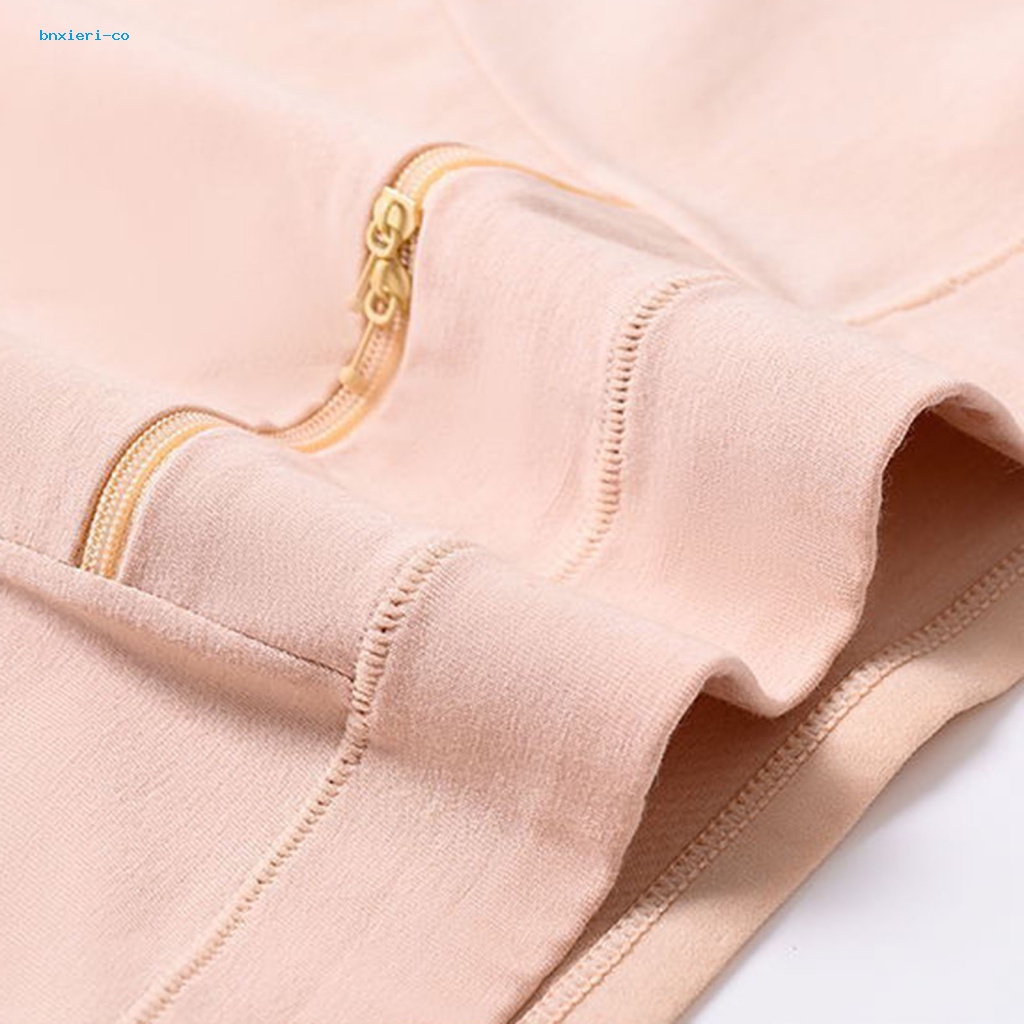 Bn Quần Lót cotton Lưng Cao Co Giãn Thoải Mái Có Túi Khóa Kéo Chống Trộm Cho Phụ Nữ Trung Niên Và Ông