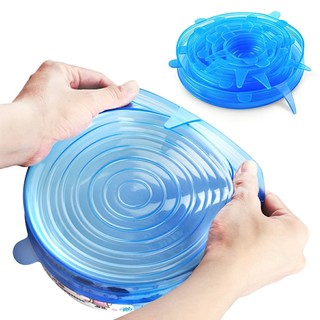 Set 6 màng bọc thực phẩm silicon-GIUSE