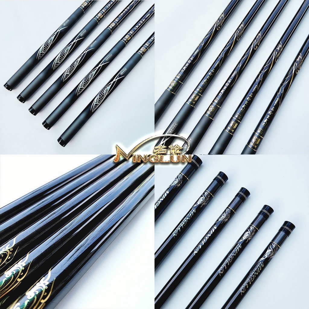 Cần câu tay Huyền Vũ 8H bản săn hàng carbon cao cấp bảo hành chính hãng