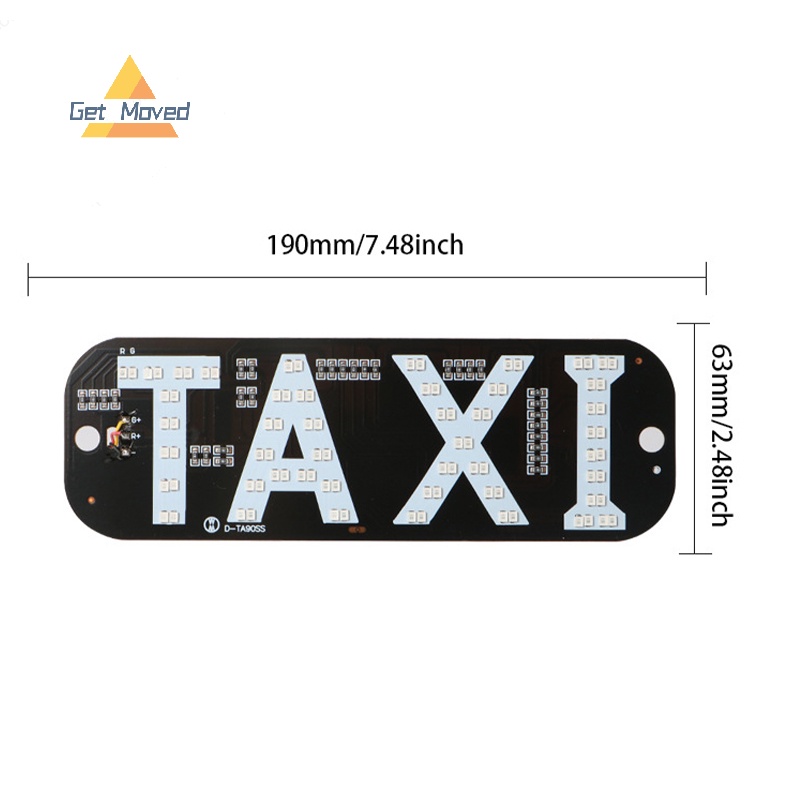 Đèn led 12v 12v Làm Đèn Báo Tín Hiệu Cho Xe taxi / Xe Hơi Kèm Công Tắc Mới