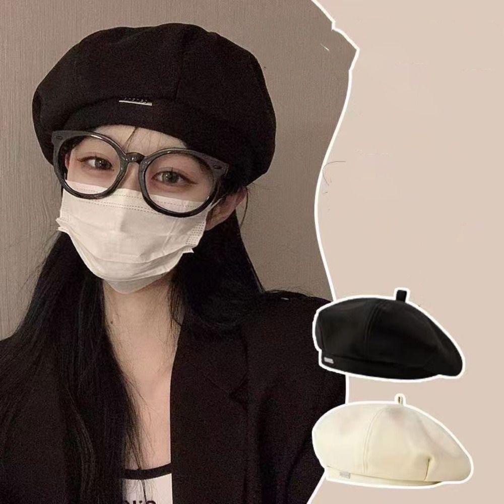 Donovan Mũ Nồi Vải Len Thiết Kế Đơn Giản Thời Trang Đường Phố Cá Tính y2k