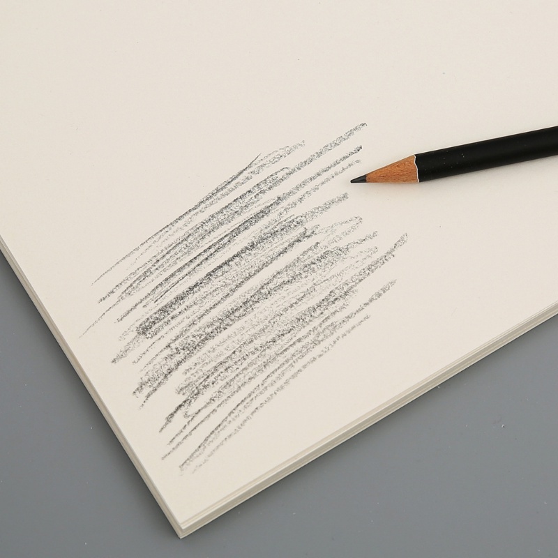 Sổ tay vẽ chì - Sketchbook - Giấy kem trơn 120gsm