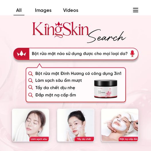 Bộ đôi Kingskin tái tạo da 𝐒𝐞𝐫𝐮𝐦 𝐑𝐞𝐝 𝐏𝐞𝐞𝐥 𝐆𝐢𝐧𝐬𝐞𝐧𝐠 𝐏𝐥𝐮𝐬+