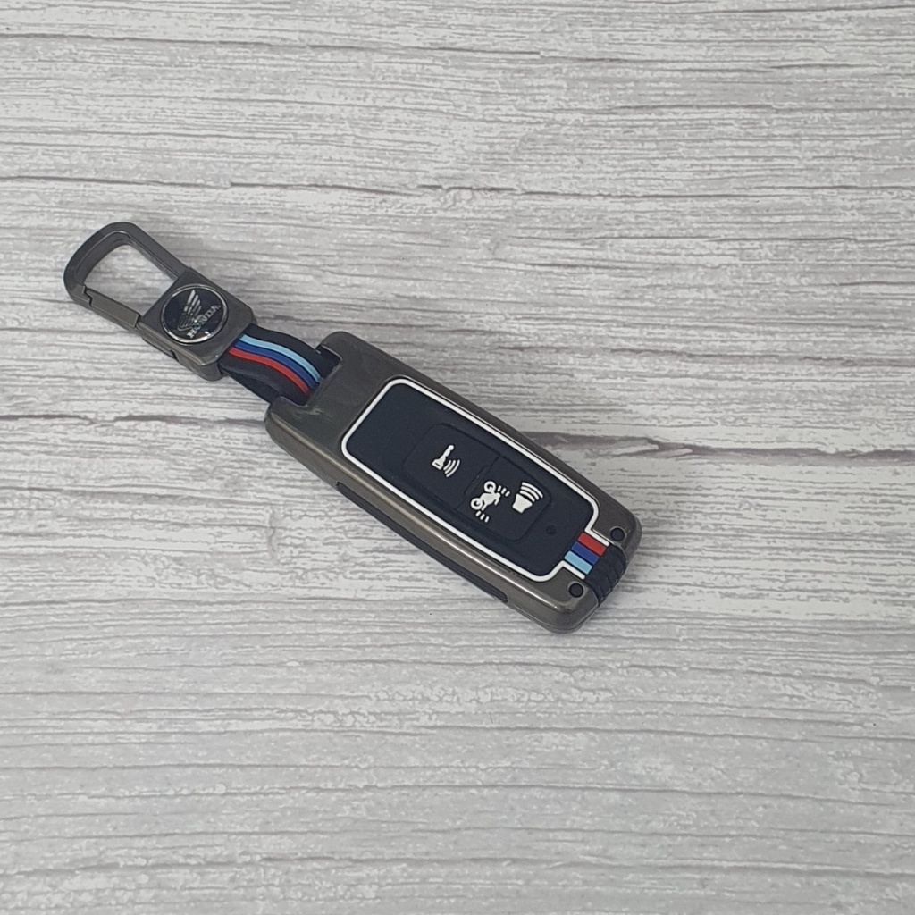 Ốp chìa khoá smartkey Honda SH 21 -23, SH Mode, SH 350i, Air Blade, Winner X, PCX, Vario, Lead, Vision Hợp Kim Cao Cấ