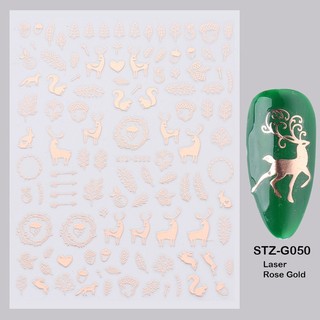 Decal Dán Móng Hoạ Tiết Giáng Sinh