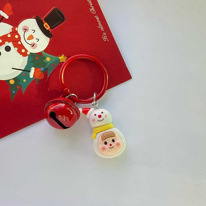Dễ Thương Móc Khóa Hình Chuông Giáng Sinh Đáng Yêu