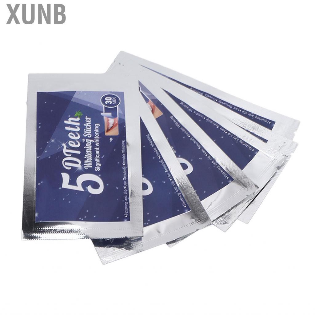 Xunb Dental Strips Safe Content 7 Pieces Soft  For Oral Hygiene