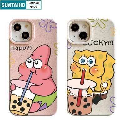 Suntaiho ốp lưng iphone hài hước In Hình Hoạt hình bông gòn Ốp Điện Thoại TPU Mềm Chống Sốc Cho iphone 15 14 12 13 11 pro max ip 7 8 plus iphon x xs xr xsmax