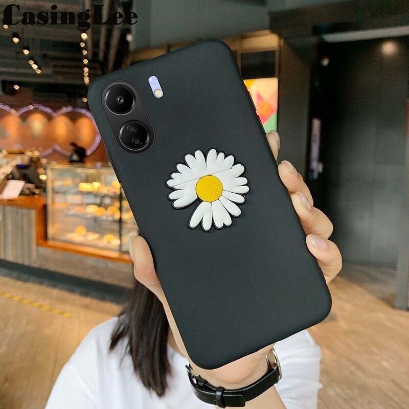 Điện Thoại Ốp Lưng Hình Hoa Cho xiaomi poco c65 f5 pro redmi 13c mi poco f5 pro c65