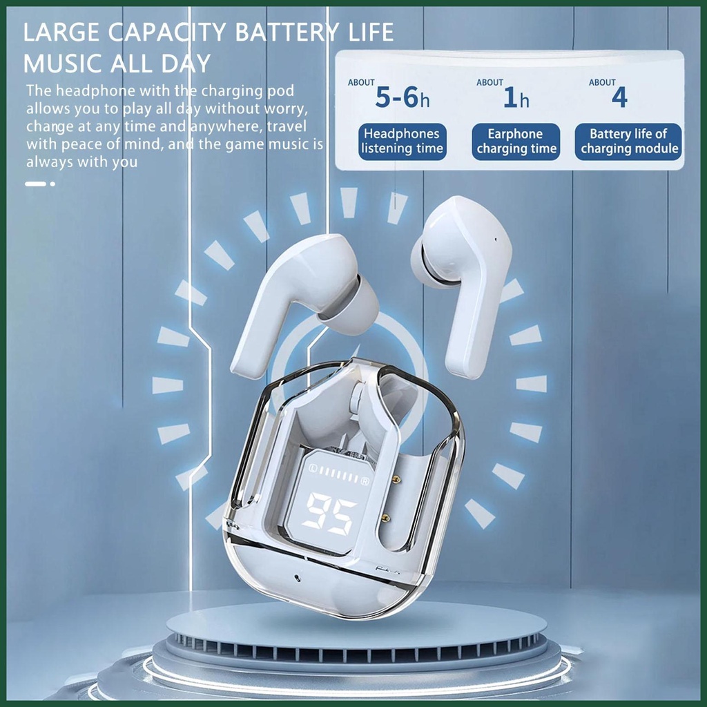 Tai Nghe Nhét Tai Thể Thao Không Dây Nhét Tai Âm Thanh Sống Động Đa Năng
