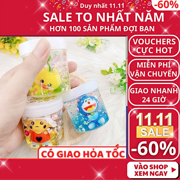 Hủ slime trụ hoạt hình dễ thương giá rẻ 🐨 😋 FREESHIP 🚚 - Phát Huy Hoàng