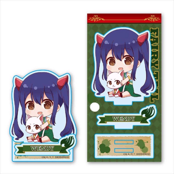 Mô hình Standee Natsu Wendy Gray Lucy Erza FAIRY TAIL 1 Phụ kiện trang trí để bàn góc học tập