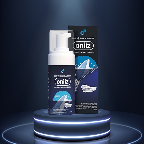 Bọt vệ sinh nam giới Oniiz, Dung dịch vệ sinh nam tạo bọt