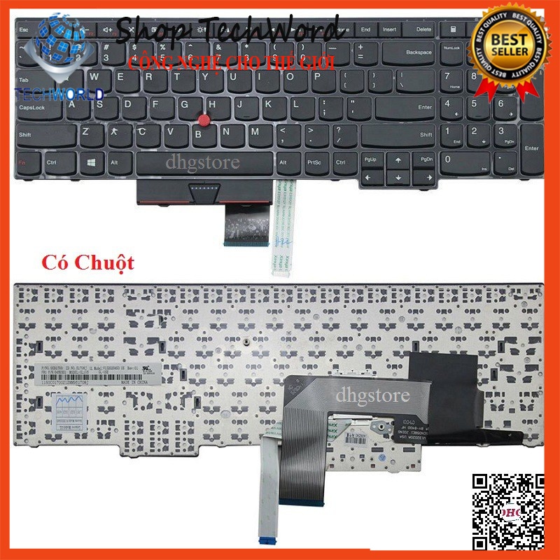 Bàn phím laptop Lenovo Thinkpad E530 E530C E535 E545