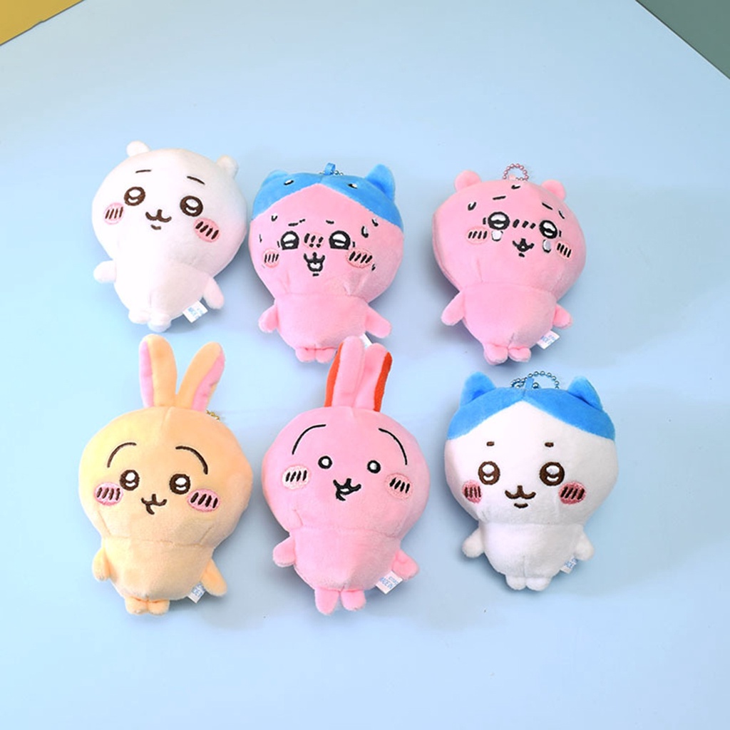 Búp bê nhồi bông hình nhân vật Chiikawa Usaki đang ngồi 10cm