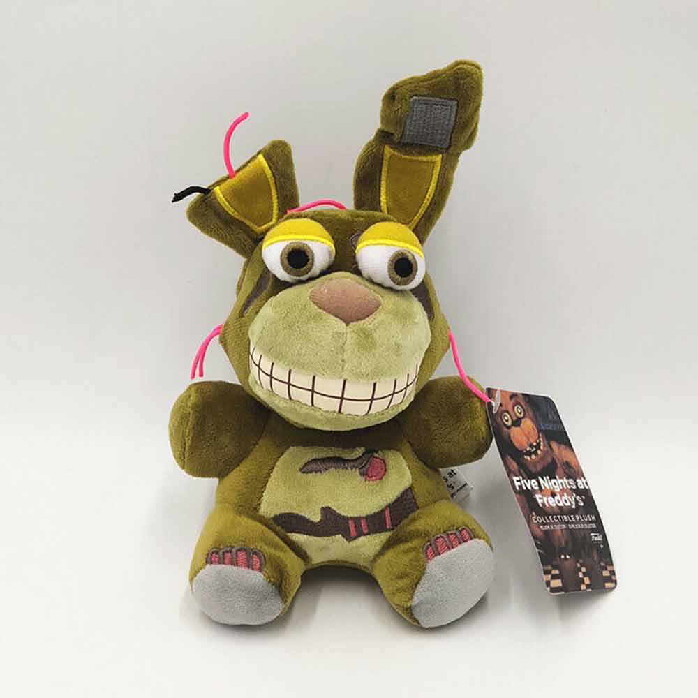 FIVE NIGHTS AT FREDDY’S 7 INCH SPRINGTRAP PLUSH TOY FNAF 2016 SERIES 2