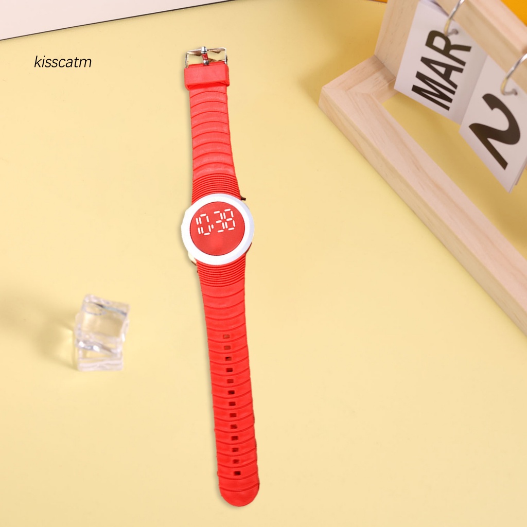 Hot Đồng Hồ Đeo Tay silicone Thoải Mái Thời Gian Chính Xác Với Màn Hình led Hiển Thị Chính Xác Cho Người Mua Sắm Đông Nam