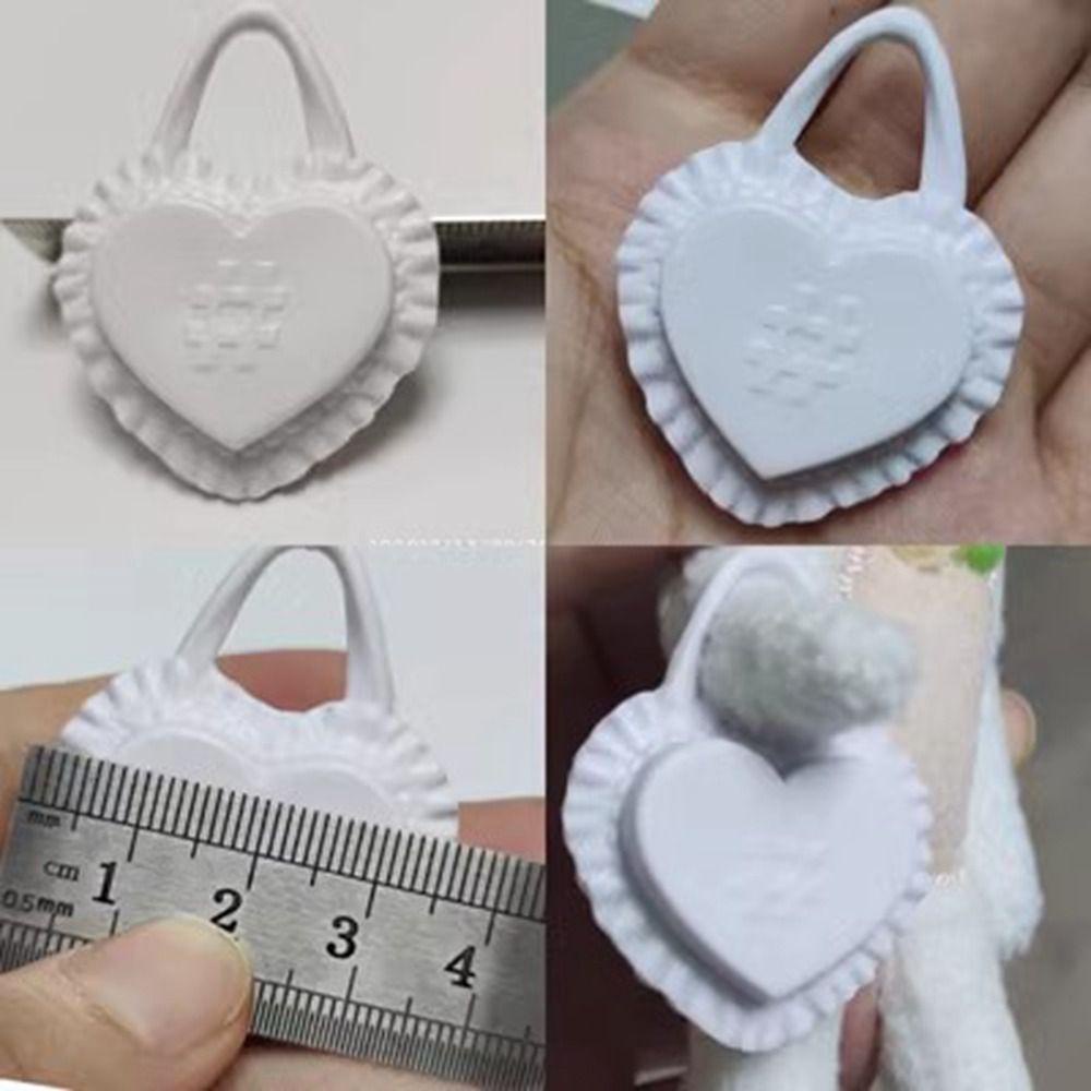 Giày Thể Thao Cao Gót Bằng Nhựa Dễ Thương diy Dành Cho Búp Bê 30cm 1 / 6