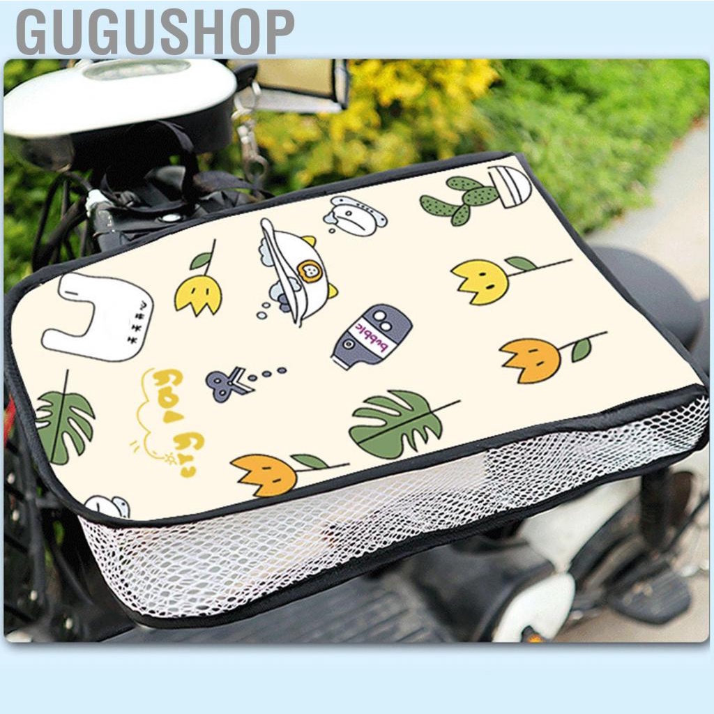 Gugushop Handlebar  Muffs  Mitts Cute Pattern  Breathable Mesh for Electric Bike